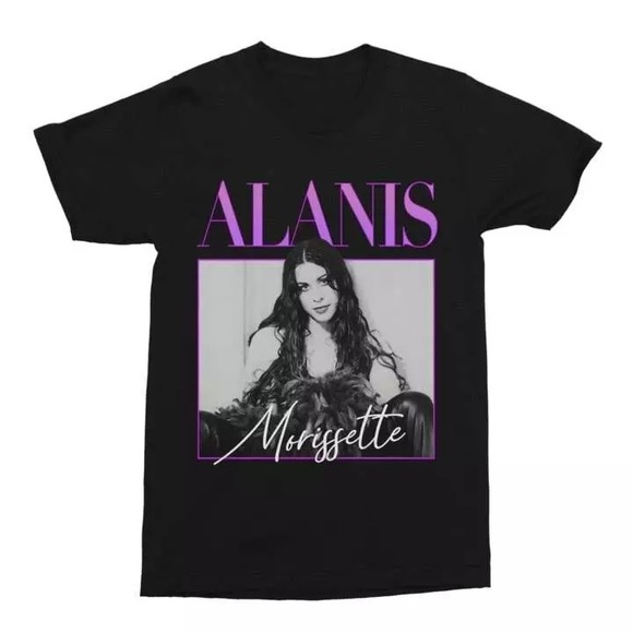 Gildan Tops - Alanis Morissette T-shirt Unisex Tee Shirt
